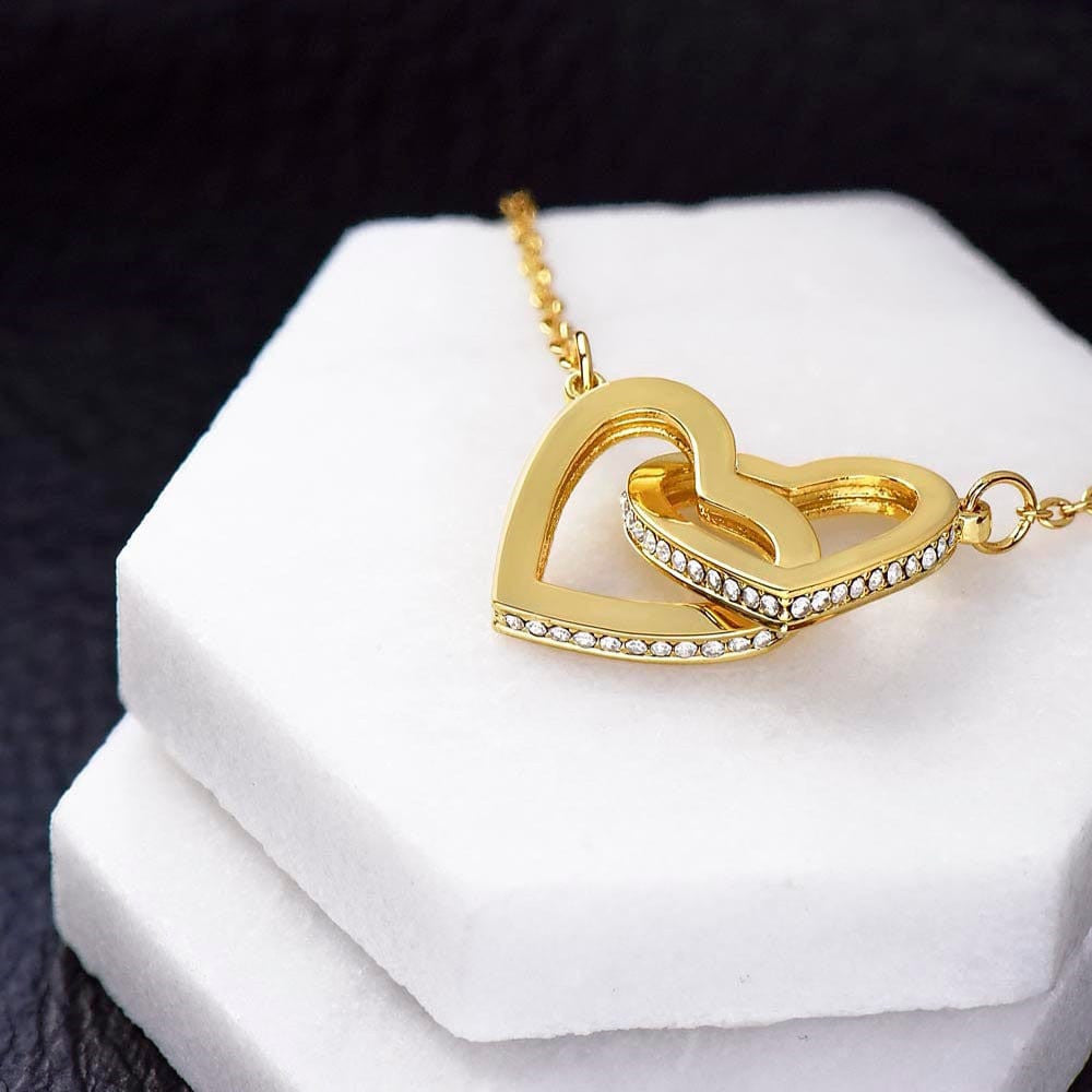 Mother's Day Double Ring Love Necklace for Women