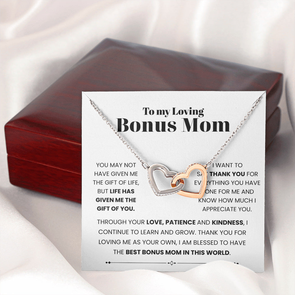 Mother's Day Double Ring Love Necklace for Women