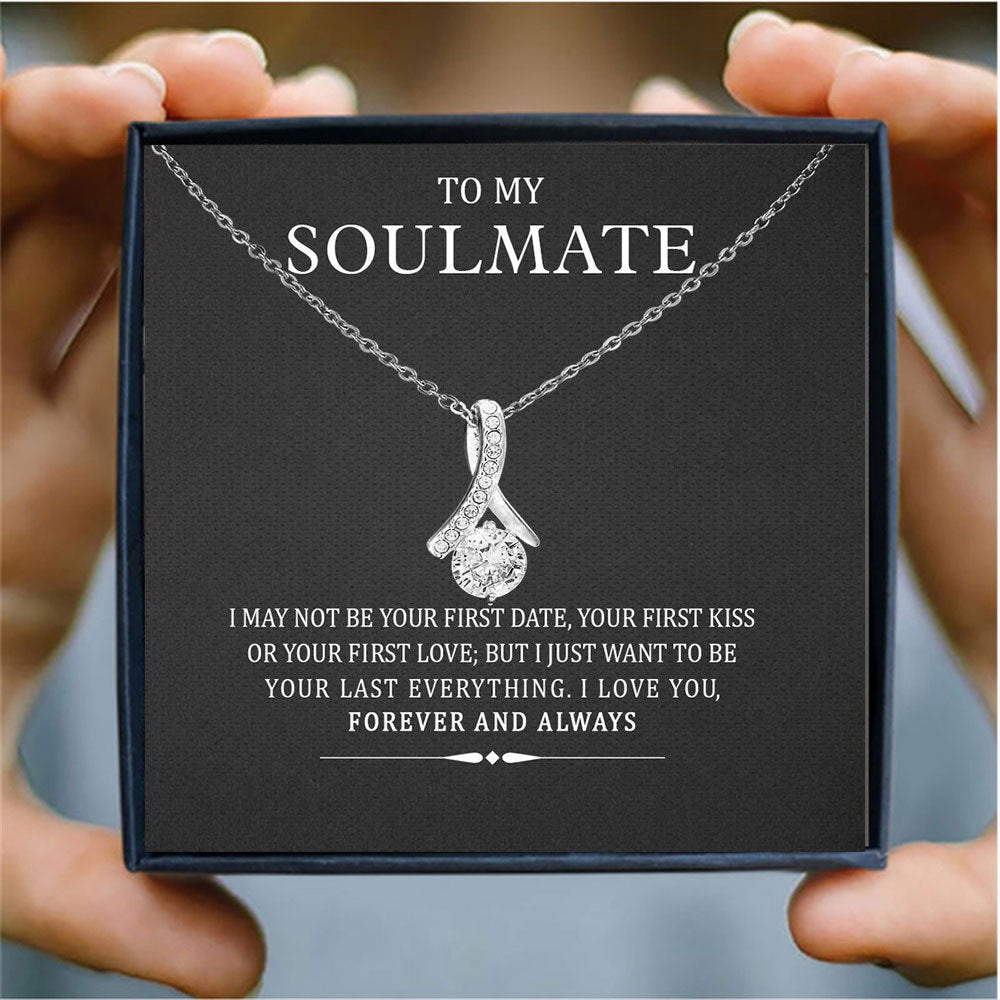Herringbone pendant necklace women's full diamond light luxury clavicle chain