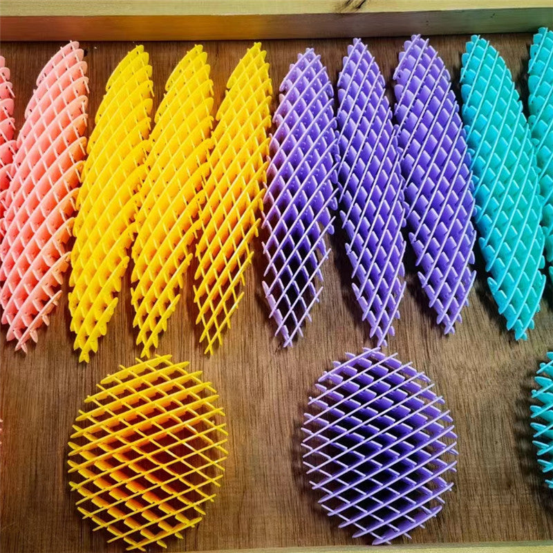 Elastic mesh decompression toy original senior fidget toy